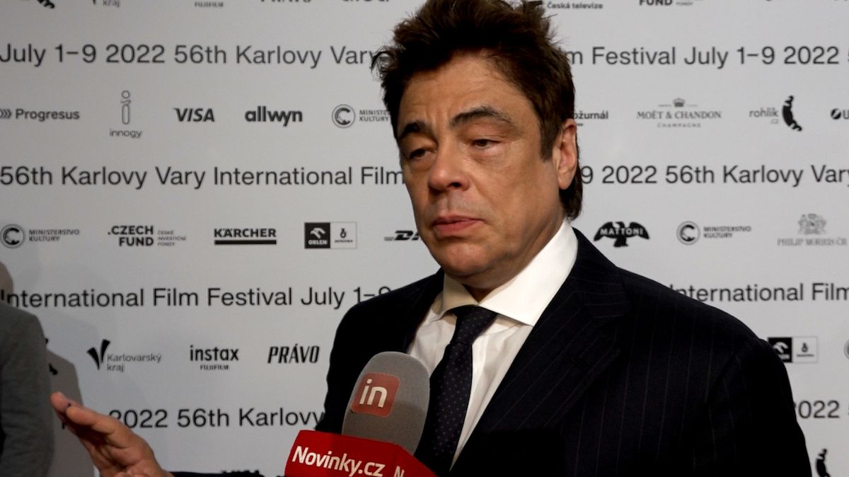 Benicio Del Toro: Česko je kulturní místo, proto se tu cítím jako doma